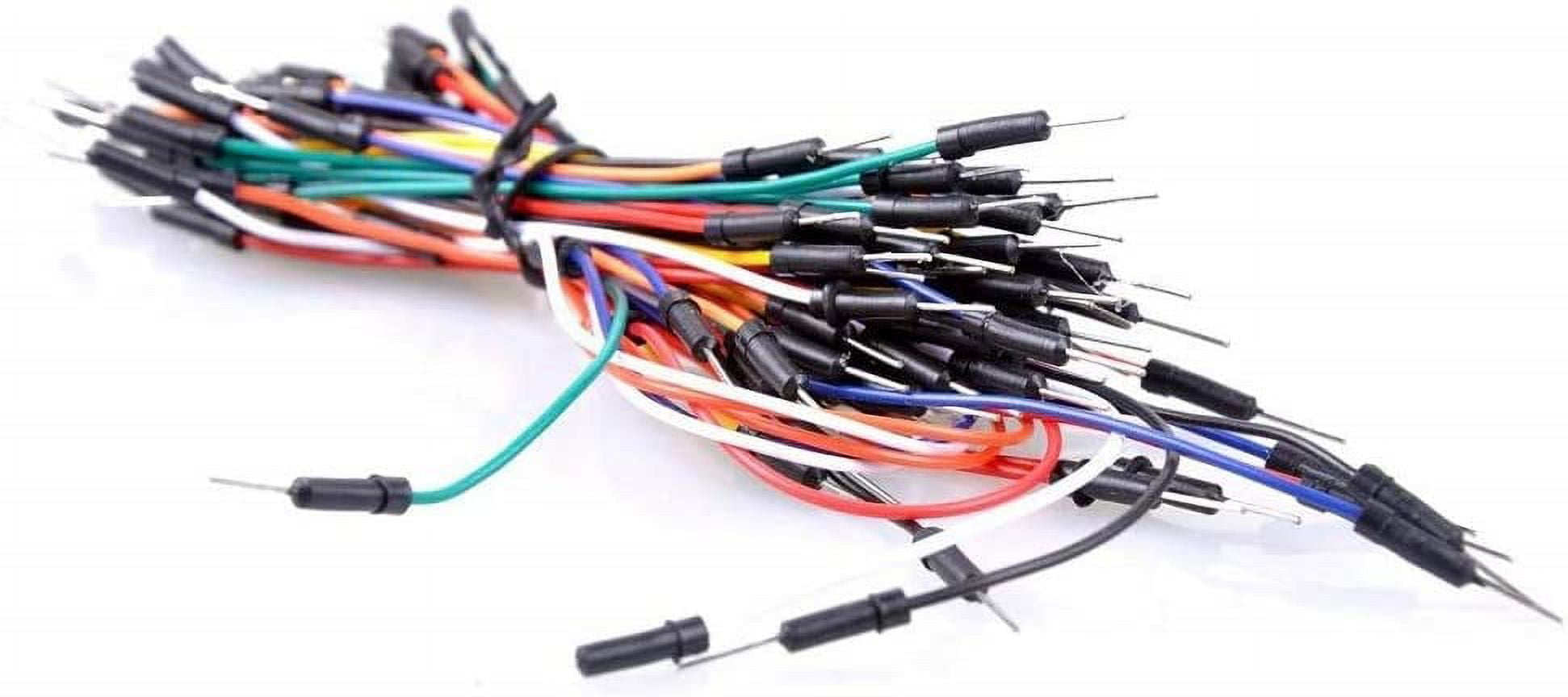 TEKTRUM EXTERNALLY POWERED SOLDERLESS 2200 TIE-POINTS EXPERIMENT PLUG-IN BREADBOARD WITH ALUMINUM BACK PLATE AND JUMPER WIRES FOR PROTO-TYPING CIRCUIT/ARDUINO