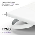 thumbnail image 2 of Luft And Drom, Cubre Colchón Tynd De Memory Foam, Individual LUFT AND DROM Tynd, 2 of 5