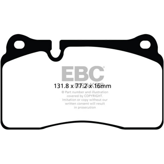 EBC Brakes DP32070C Ceramic Brake Pad