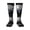 1 Black, variant on Women's Knee High Socks Thin Blue Line Flag Outdoor Casual Tube Socks
