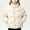 Beige, variant on BXJX Girls Puffer Jackets, Long Sleeve Full Zip Stand up Collar Warm Outerwear with Pockets Beige Size 9-10 T