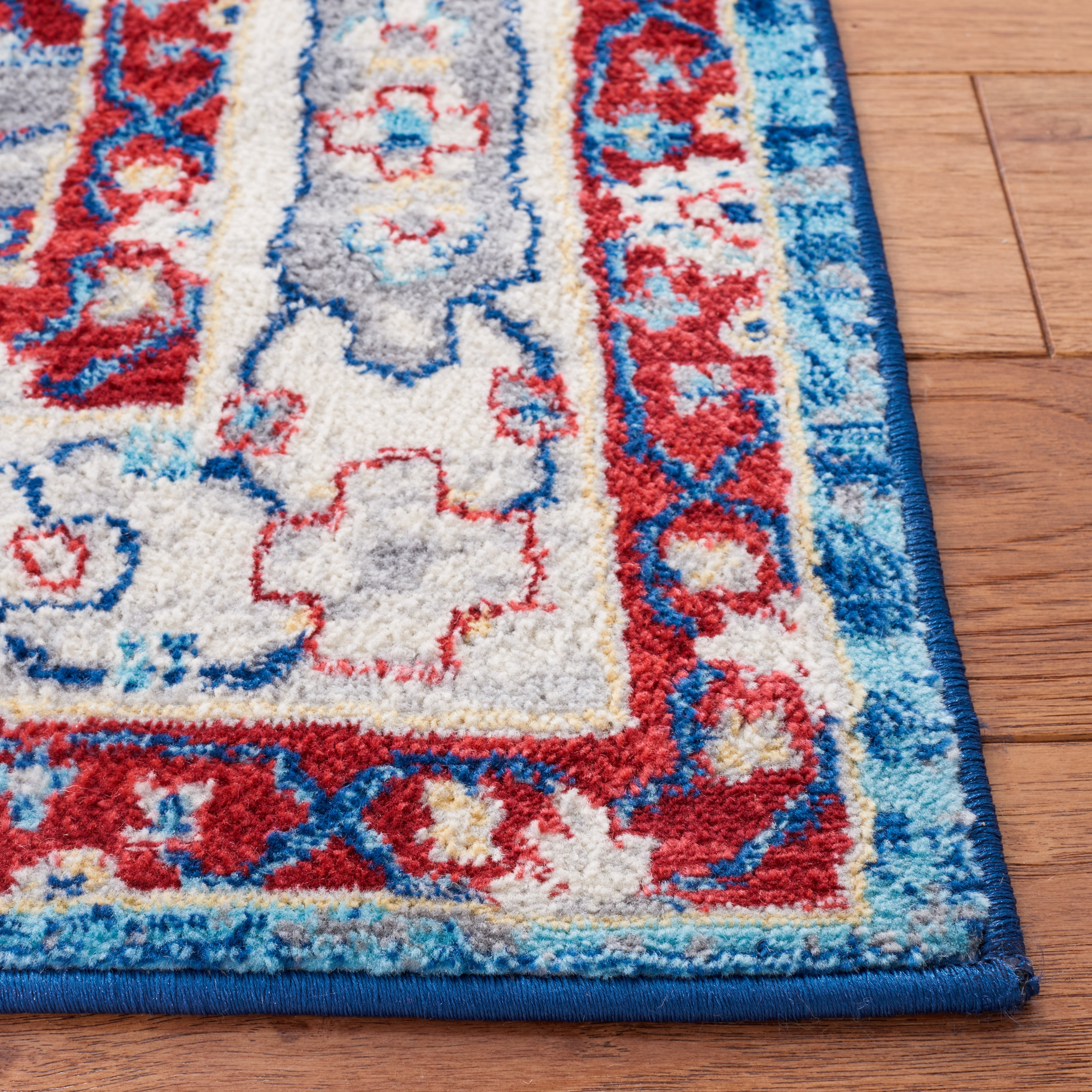 SAFAVIEH Brentwood Ezra Oriental Area Rug, Ivory/Red, 8' x 10'