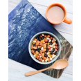 thumbnail image 3 of Navy Blue Ocean Waves Kitchen Dish Towels for Drying Dishes Set of 2, Summer Beach Coastal Abstract Waffle Weave Microfiber Hand Tea Bathroom Towels Quick Dry & Absorbent Towel 12x12, 3 of 7