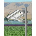 thumbnail image 5 of Newpowa Solar Mounting Bracket Universal Double Arm for Pole/Wall Installation Designed for 100-220w Solar Panel Width Length Up to 30.31inch Tilt Angle from 0°-90°, 5 of 11