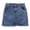 Dark Blue, variant on DuoJiaJ Summer Denim Skirt For Women Hem Bodycon Mini Jean Skirt Elegant & Casual Wear Denim Skirts Women Blue L
