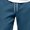 Dark Blue, variant on Men's Cargo Wide Leg Sweatpants Drawstring Elastic Waist Multi Pockets Straight Pants, Loose Drape Casual Trousers for Daily Loungewear and Walking