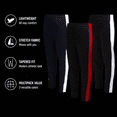 thumbnail image 5 of SOUTHPOLE Mens Sweatpants - Lightweight Stretch Tricot Joggers for Men, 3 Pack Athletic Pants, 5 of 7