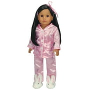 Sophia's Satin Pajama Set for 18â€ Dolls, Pink