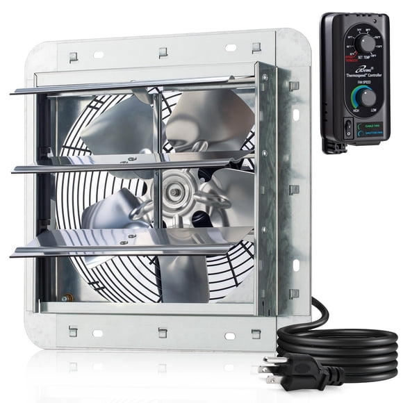 Ventilador de escape iLiving ILG8SF10V-ST montado en pared 65 W 820 m³/h