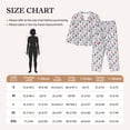 thumbnail image 4 of Kdxio Nautical And Pirate Owls Women's Pajama Sets Long Sleeve Button Down Sleepwear Nightwear Soft Pjs Lounge Sets-Small, 4 of 7