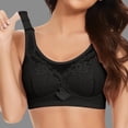 thumbnail image 2 of QASIEATN Bras for Women No Underwire Fashion Full Coverage Wireless Supportive Bralettes Adjustable Everyday Bras Women's Underwear, 2 of 7