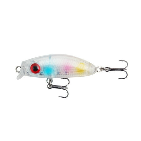 1PCS Minnow Fishing Lure 43mm2.7g Topwater Hard Bait Wobbler Jig Bait Crank Bait Carp Striped Bass Pesca Fishing Tackle SwimBait