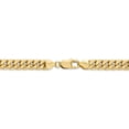 thumbnail image 4 of 14K Yellow Gold 7.3mm Semi-Solid Miami Cuban Chain 18 Inch, 4 of 5