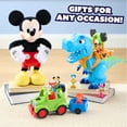 thumbnail image 7 of Disney Junior Mickey Mouse Funhouse Dino Rover 6-piece Play Figures and Vehicle Playset, Kids Toys for Ages 3 up, 7 of 7
