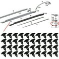 thumbnail image 4 of 40X Rocker Molding Clip Side Sill Fastener 51777171003 For BMW X3 X5 X6 for Mini, 4 of 10