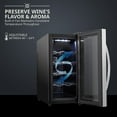 thumbnail image 2 of Schmecke 10-Bottle Wine Cooler with Standard Storage, 2 of 5