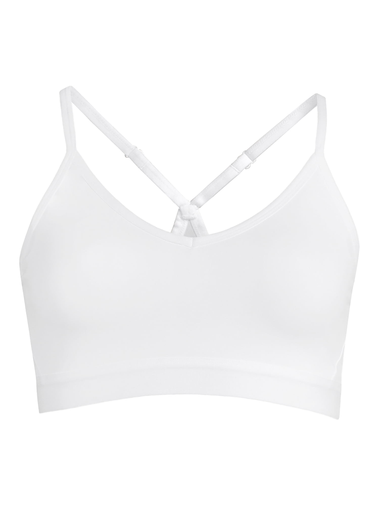 Athletic Works Women’s and Women's Plus Racerback Sports Bra, Sizes XS-4X