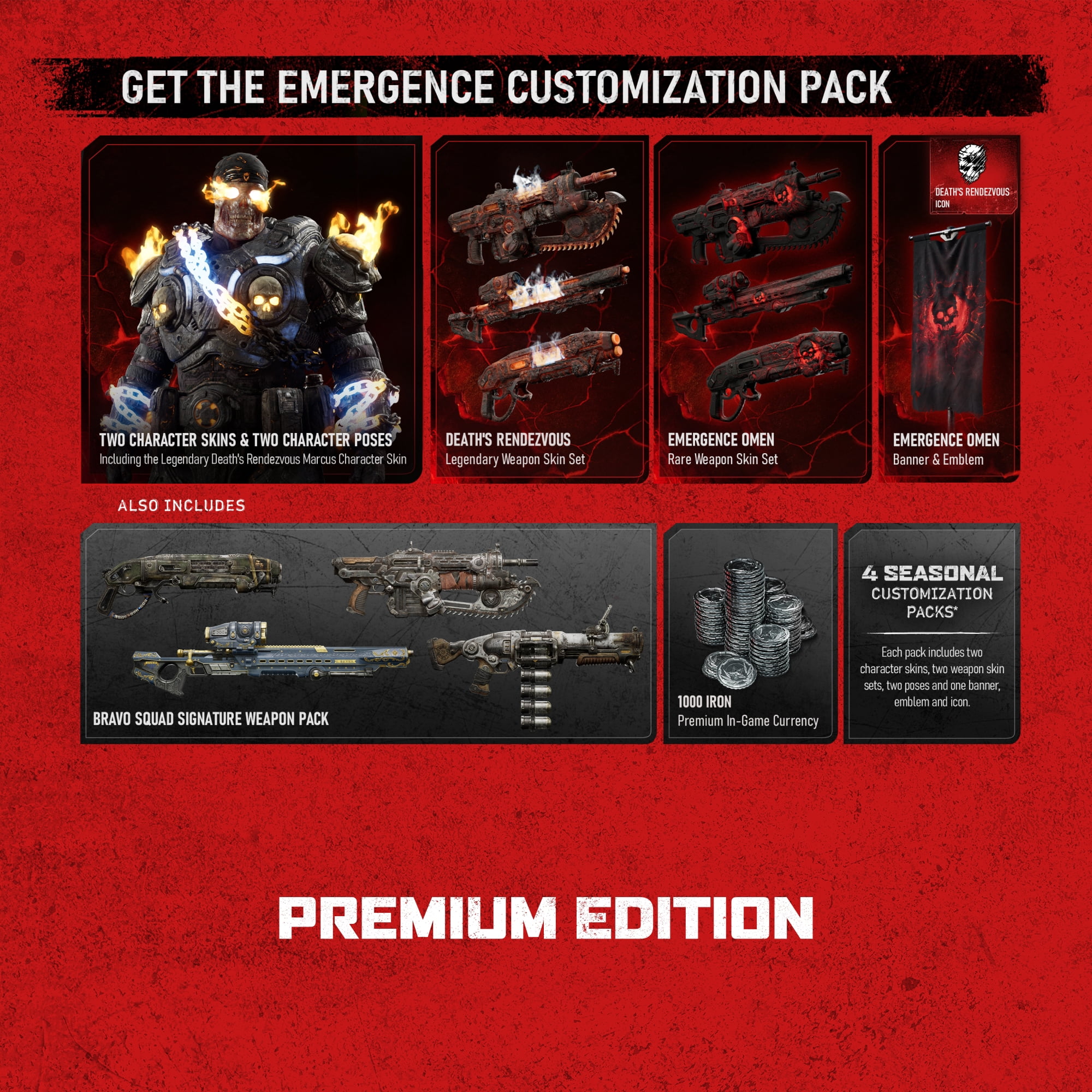 Gears of War: E-Day – Premium Edition – XBOX Play Anywhere across XBOX Series X|S and Windows devices [Digital Code]