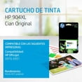 thumbnail image 2 of Cartucho de tinta HP 904XL Original T6M04AL Cian Para HP Officejet 6970 6951, 2 of 2