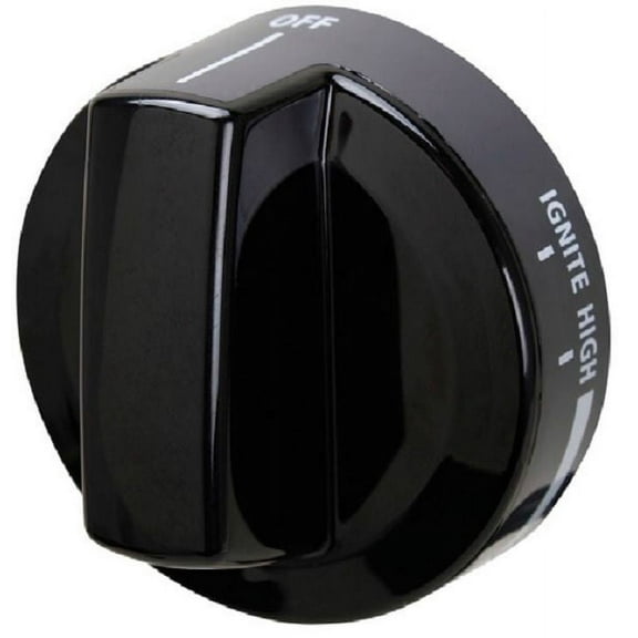 WPW10160649, Top Burner Range Knob fits Roper, Kenmore, Whirlpool