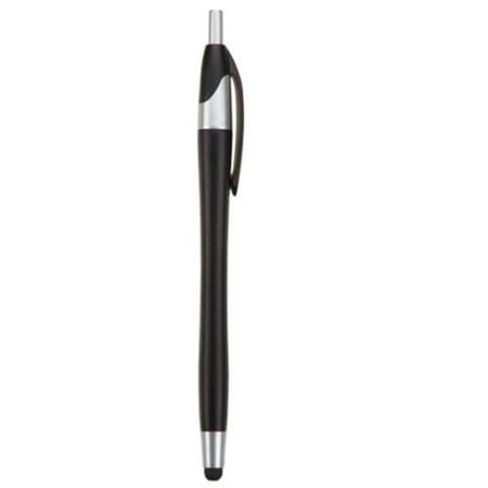 Insten Black Stylus Touch Screen Pen-76 (with Ballpoint Pen) For iPad Pro Mini Air 1 2 iPhone 6/6s + Smartphone