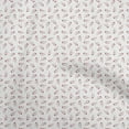 thumbnail image 1 of oneOone Cotton Flex White Fabric Peach Sewing Fabric By The Yard Printed Diy Clothing Sewing Supplies 40 Inch Wide, 1 of 4