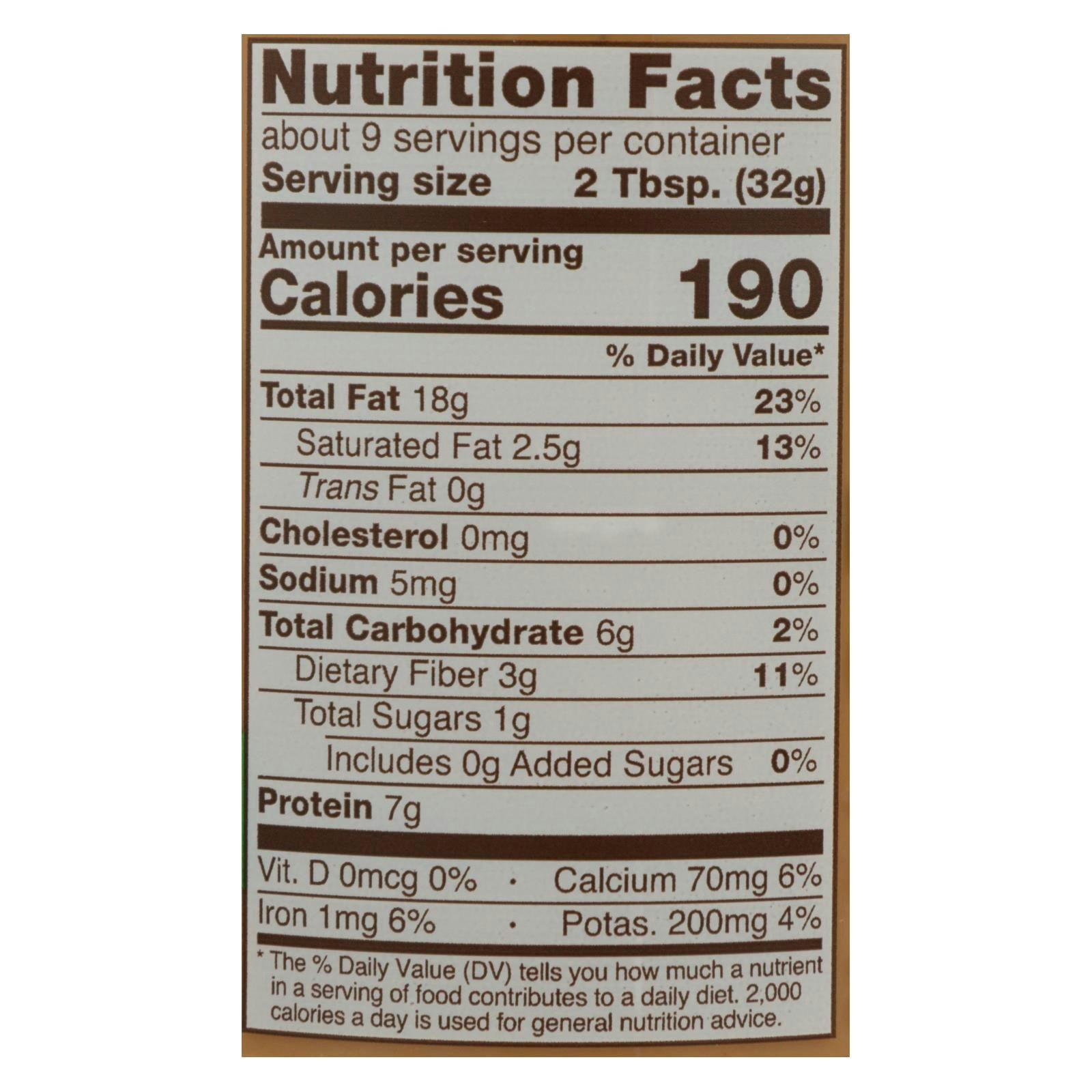Barney Bare Crunchy Almond Butter 10 oz (Pack of 6)