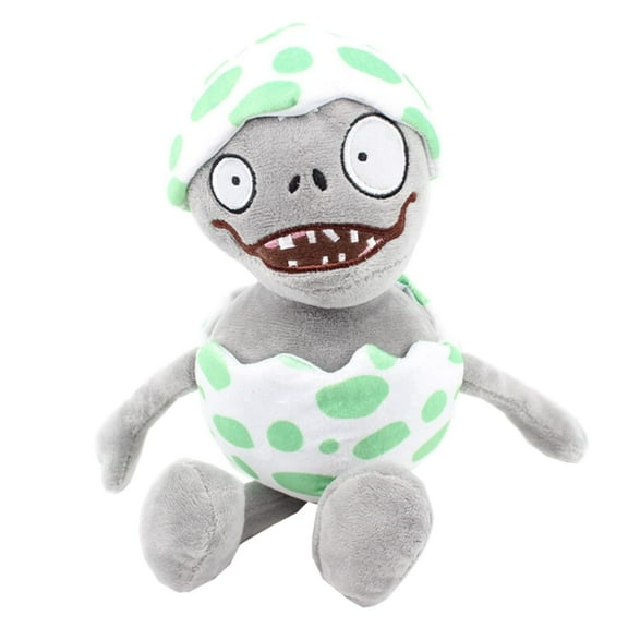 11.81-Inch The Zombie Plush Toy Game Is The Best Gift For Children And Fans On Halloween（Eggshell zombie）