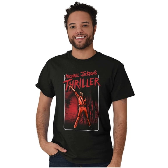 Michael Jackson Thriller Dance Music Men's Graphic T Shirt Tees Brisco Brands S