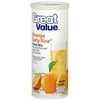 Great Value Orange Early Rise Drink Mix, 3.38 Oz.