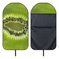 thumbnail image 6 of Uourmeti Kiwi Slice Waterproof Car Seat Cover, Universal Microfiber Plush Cover for Bucket Seat and Truck Seat, Suitable for Sedans and Trucks, 6 of 7