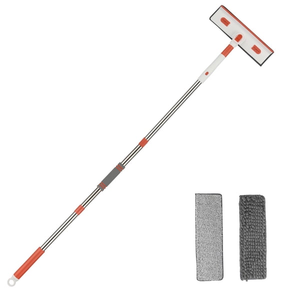 Naiovety Limpieza De Pisos Y Baños, Herramientas De Fregado Limpias E Intercambiables Para Trapeadores De Techos Completos Suministros de limpieza para el hogar 3 secciones