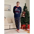 thumbnail image 2 of Conjunto de pijamas familiares a juego de Navidad 2025, pijamas de 2 piezas para adultos, madres, padres e hijos, ropa de dormir con apariencia de bebé, ropa para perros, 2 of 5