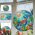 thumbnail image 3 of Atrapasueños Animal Flor Vitral Colorido Diamante Pintura Colgante Colgante, 3 of 9