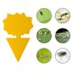 thumbnail image 5 of Yuarrent Trampa para mosquitos de 20 piezas, trampa para moscas fuerte, tableros adhesivos para plantas, trampa para insectos, atrapamoscas para jardín Jardín y Patio flor de sol Yuarrent HA004011-02, 5 of 6