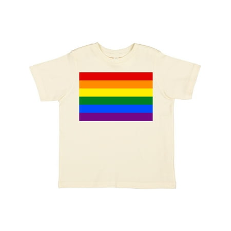 

Inktastic Gay Pride Rainbow Flag Gift Toddler Boy or Toddler Girl T-Shirt