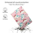 thumbnail image 5 of Fire HD 10 Case 2017 7th Generation, Allytech PU Leather 3D Pattern Folio Stand Smart Cover Auto Sleep Wake Shockproof Cards Holder Wallet Case for Amazon Kindle Fire HD 10 2017/2015, Unicorns, 5 of 7