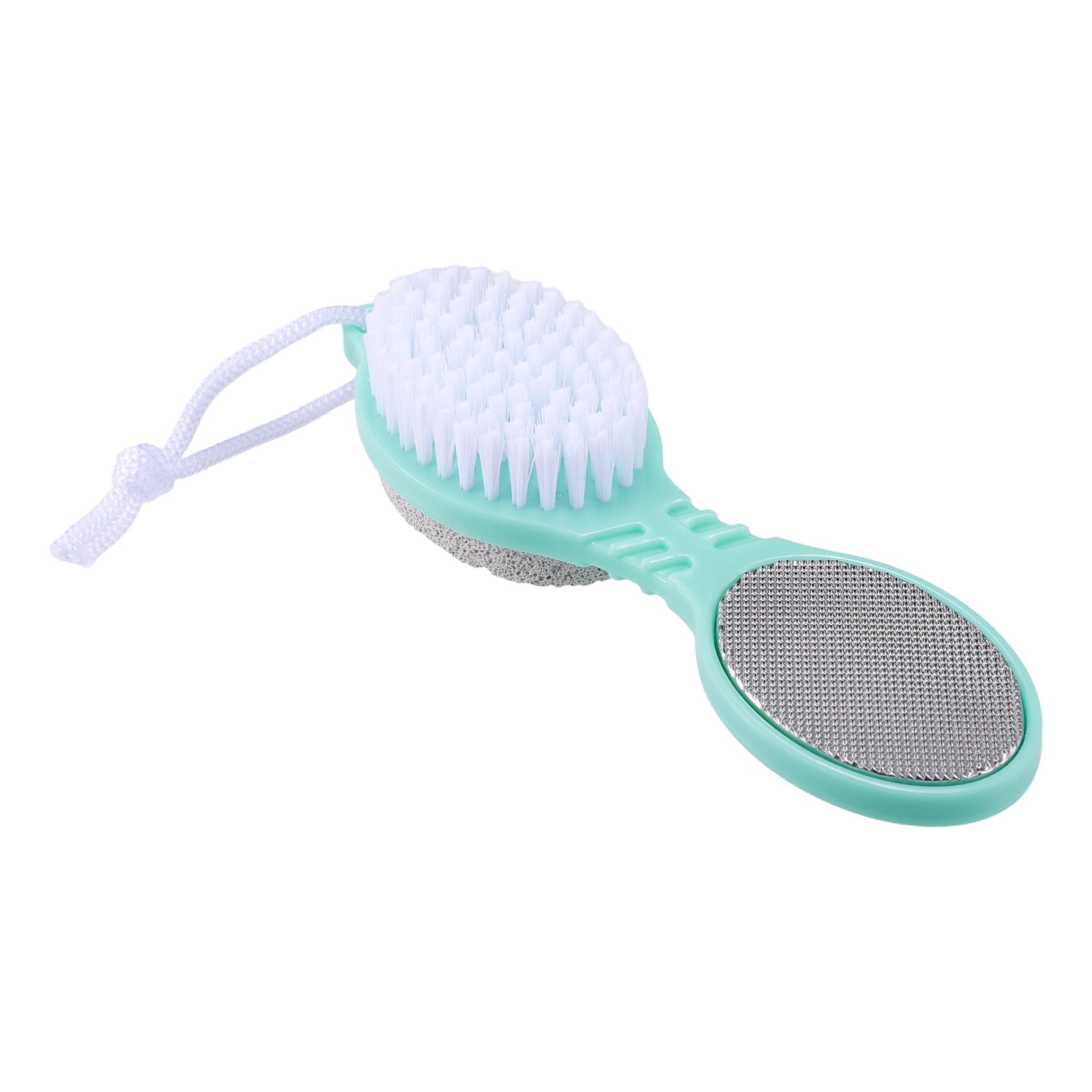 Unique Bargains 1 Pc Multi Purpose Foot File with Foot Scrubber Pumice Stone Foot Rasp Green