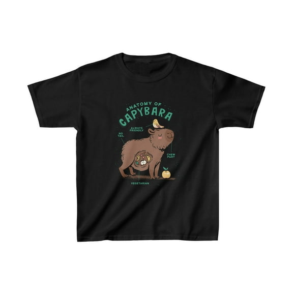 Anatomy of a Capybara Kids T-Shirt