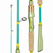 Bluefire Spinning Fishing Rod and Reel Combo, Fishing Pole Kit with Rubber Cork Handle,Stainless Steel Guides and Ceramic Rings