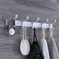 thumbnail image 2 of Coat hook wall, coat rack matt vintage, without drilling, 2 of 2