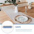 thumbnail image 2 of Waterproof Lace Table Runner Tablecloth for Decor Blue Material, 2 of 5