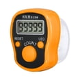 thumbnail image 3 of 0-99999 5 Digital LED Display Finger Tally Counter with Case, Orange, 3 of 5