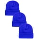 thumbnail image 1 of Gorro De Invierno Hombre Para Clima Frío 3Piezas Azul Unitalla, 1 of 5