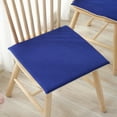 Household Imitation Linen Cushion With Tie Square Sponge Cushion