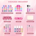 thumbnail image 2 of Set de maquillaje PERRYHOME Kids para niñas de 5 a 8 años con 57 piezas, 2 of 9