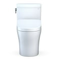 thumbnail image 2 of TOTO MW4363046CEMFGA#01 Washlet+ Aquia IV Cube Two-Piece Dual Flush Toilet with Auto Flush S500e Bidet Seat, 2 of 15