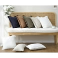 thumbnail image 2 of Sanmadrola Throw Pillow Covers Decorative Linen Fringe Throw Pillow Covers Cozy Boho Farmhouse Cushion Cover with Tassels Soft Accent Pillowcase for Couch Sofa Bed Living Room Home Decor 2 Set 18X18, 2 of 6