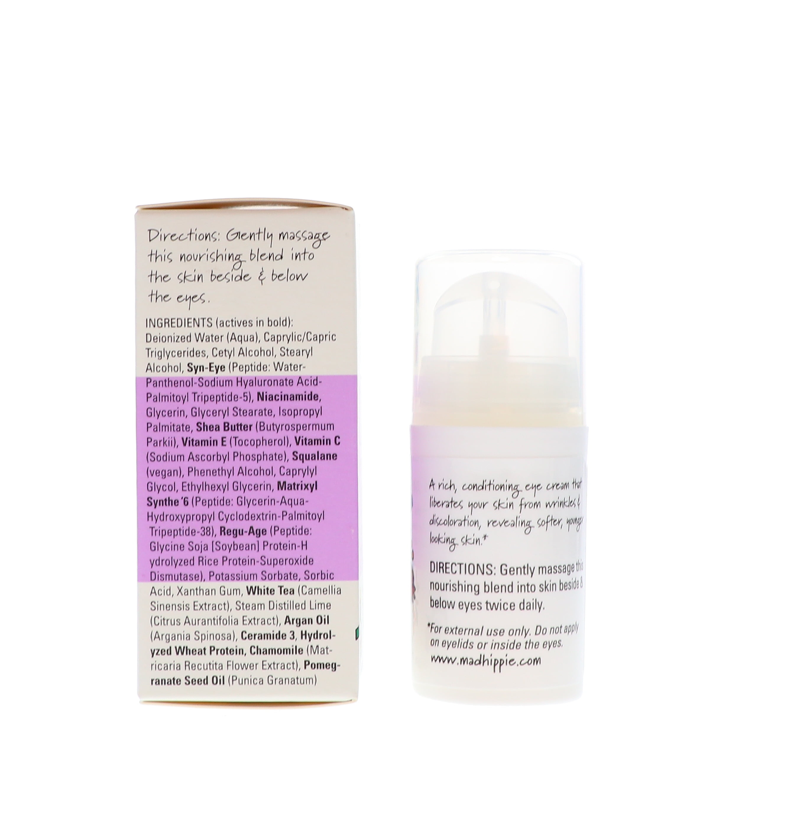 mad hippie under eye cream