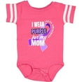 thumbnail image 3 of Inktastic I Wear Purple for My Mom Lupus Awareness Boys or Girls Baby Bodysuit, 3 of 5